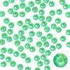 Daily Charme Swarovski Round Flatback Rhinestone / Electric Green DeLite Pride Month