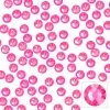Daily Charme Swarovski Round Flatback Rhinestone / Electric Pink DeLite