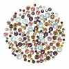 Daily Charme Best Sellers Swarovski Round Flatback Crystal Value Mix / Colored