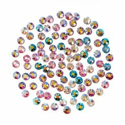 Daily Charme Best Sellers Swarovski SS 12 Round Flatback Crystal Value Mix / AB