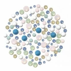 Daily Charme Swarovski Round Flatback Crystal Value Mix / Pastel Opal