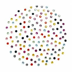 Daily Charme Pride Month Swarovski SS 5 Round Flatback Crystal Value Mix / Colored