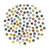 Daily Charme Nail Crystals Swarovski SS 12 Round Flatback Crystal Value Mix / Colored