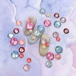 Daily Charme Swarovski XL Round Flat Back Crystal Value Mix