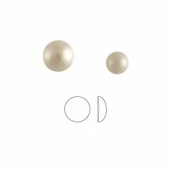 Daily Charme Swarovski Hotfix Crystals Flatback Pearl / Cream