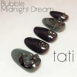 Swarovski Crystalpixie Bubble / Midnight Dream Nail Crystals