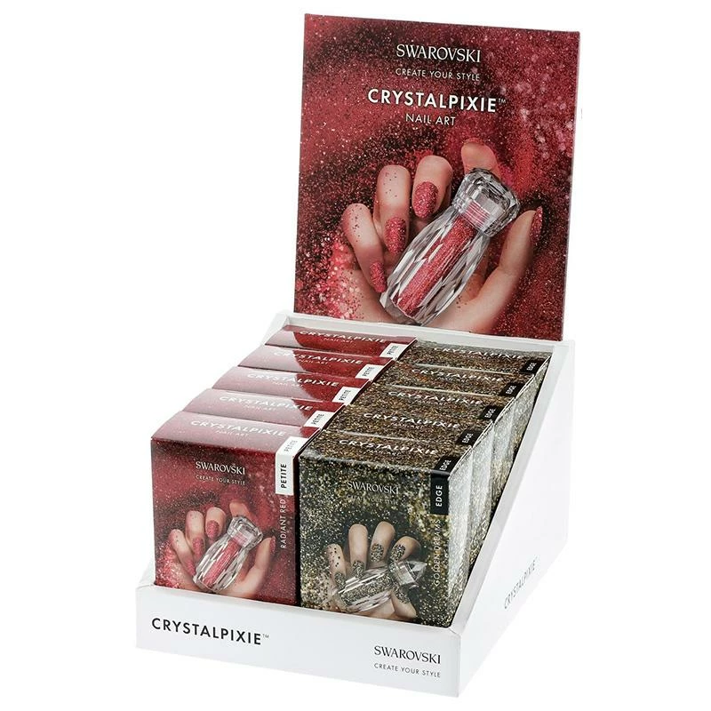 Swarovski Crystalpixie Edge / Golden Dreams Nail Crystals 2 Swarovski Crystalpixie Edge / Golden Dreams Nail Crystals