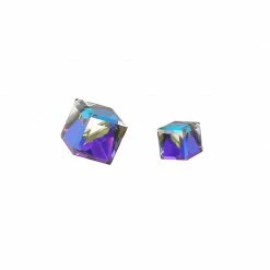 Daily Charme Swarovski Cube Rhinestone / Heliotrope