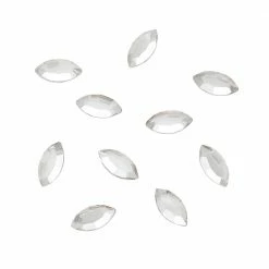 Daily Charme Wedding Season Swarovski Navette Flatback Rhinestone / Clear