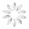 Daily Charme Swarovski Marquise Flatback Rhinestone / Clear
