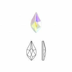 Daily Charme Swarovski Flame Flatback Rhinestone / Crystal AB Best Sellers