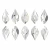 Daily Charme Swarovski Flame Flatback Rhinestone / Clear Wedding Season