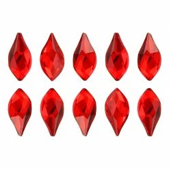 Daily Charme Best Sellers Swarovski Flame Flatback Rhinestone / Light Siam