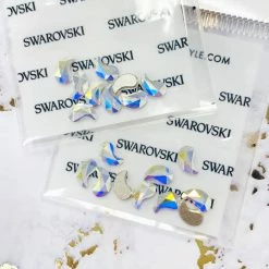 Daily Charme Swarovski Paisley X Flatback Rhinestone / Crystal AB Nail Crystals 5 Daily Charme Swarovski Paisley X Flatback Rhinestone / Crystal AB Nail Crystals