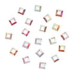 Daily Charme Best Sellers Swarovski Square Flatback Rhinestone / Crystal AB