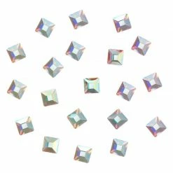 Daily Charme Best Sellers Swarovski Pyramid Flatback Rhinestone / Crystal AB