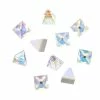Daily Charme Swarovski Square Spike Flatback Rhinestone / Crystal AB Nail Crystals