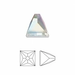 Daily Charme Swarovski Square Spike Flatback Rhinestone / Crystal AB Nail Crystals