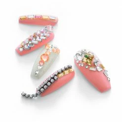 Daily Charme Nail Crystals Swarovski Baguette Flatback Rhinestone / Crystal AB