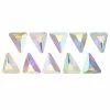 Daily Charme Swarovski Triangle Beta Flatback Rhinestone / Crystal AB