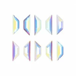 Daily Charme Swarovski Trapeze Flatback Rhinestone / Crystal AB Best Sellers