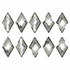 Daily Charme Swarovski Diamond Flatback Rhinestone / Black Diamond