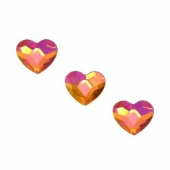 Daily Charme Swarovski Heart Flatback Rhinestone / Astral Pink