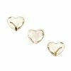 Daily Charme Nail Crystals Swarovski Heart Flatback Rhinestone / Golden Shadow