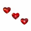 Daily Charme Swarovski Heart Flatback Rhinestone / Light Siam Red Nail Crystals