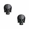 Daily Charme Swarovski Skull Flatback Rhinestone / Jet Hematite Nail Crystals
