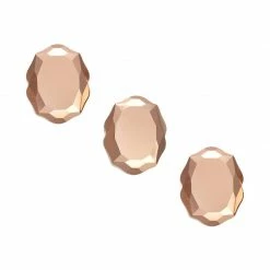 Daily Charme Swarovski Baroque Mirror Flackback Rhinestone / Rose Gold Nail Crystals