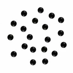 Daily Charme Swarovski Hotfix Crystals Flatback Pearl / Jet Black