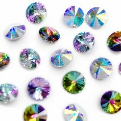 Daily Charme Nail Crystals Swarovski Rivoli Pointed Back Crystal Mix 5 Daily Charme Nail Crystals Swarovski Rivoli Pointed Back Crystal Mix