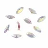 Daily Charme Nail Crystals Swarovski Navette Fancy Pointed Back Rhinestone / Crystal AB