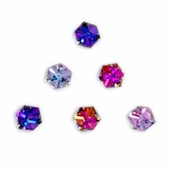 Daily Charme Nail Crystals Swarovski Cube Crystal Mix