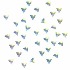 Daily Charme Nail Crystals Swarovski Rivoli Triangle Flatback Rhinestone / Crystal AB