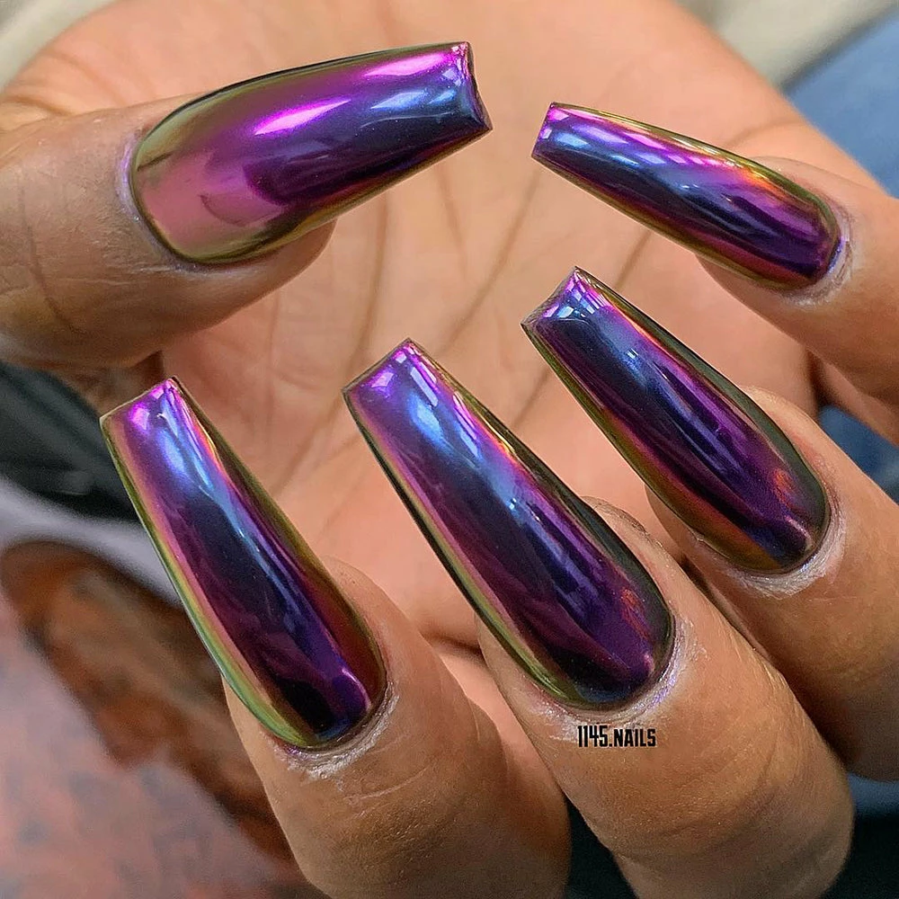 TIANKI Chameleon Color Shifting Chrome Powder / Hera Violet Best Sellers 2 TIANKI Chameleon Color Shifting Chrome Powder / Hera Violet Best Sellers