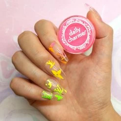 TIANKI Summer Nails Electric Neon Pigment / Pink