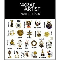 WrapArtist Nail Decals / Tarot Reader Nail Art