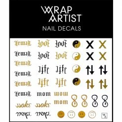 WrapArtist Nail Decals / Double Vision Nail Art