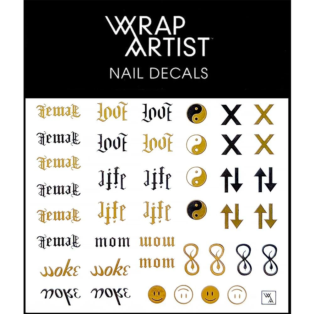 WrapArtist Nail Decals / Double Vision Nail Art 1 WrapArtist Nail Decals / Double Vision Nail Art