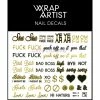Nail Art WrapArtist Nail Decals / Say What?