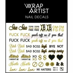 Nail Art WrapArtist Nail Decals / Say What?