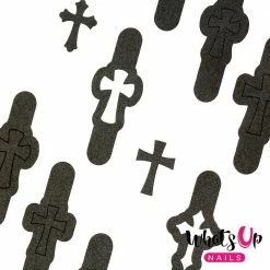 Whats Up Nails / Gothic Stencils Stickers