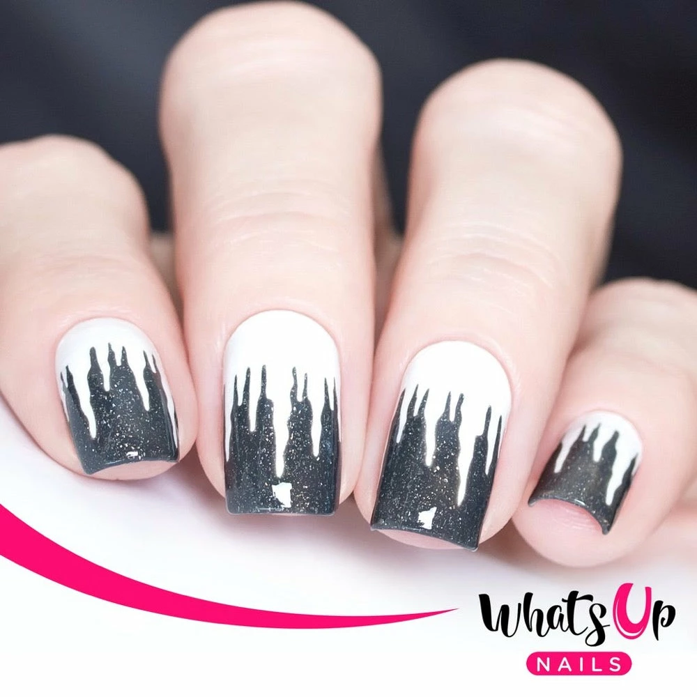 Stickers Whats Up Nails / Icicles Stencils 2 Stickers Whats Up Nails / Icicles Stencils