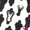 Whats Up Nails / Antler Stencils Stickers