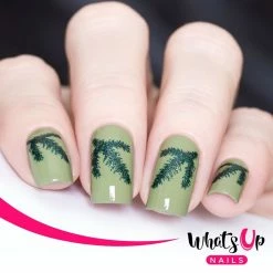 Whats Up Nails / Evergreen Stencils Stickers