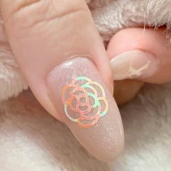 Whats Up Nails Vinyl Sticker / Botanical Garden / Aurora Pink