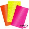 Whats Up Nails Vinyl Sticker / Dripping Flames / Neon Trio Summer Nails