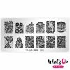 Whats Up Nails Stamping Plate / Seductive Lace